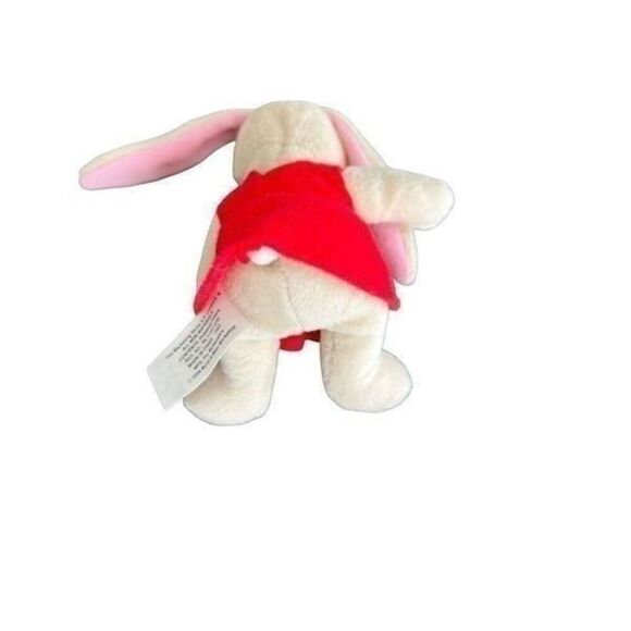 Build A Bear Workshop Mini Bunny Pawlette Coufur With Red Dress - Picture 4 of 6